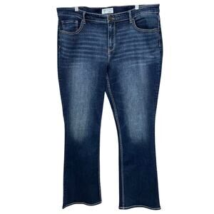 BKE Payton Universal Fit Bootcut Jeans Mens 36x33.5 Blue Stretch Denim Mid-Rise